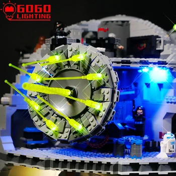 GOGOLIGHT Zīmola RC LED Light Up Komplekts Lego 75159 Star Sērijas Nāves 05063 Celtniecības Bloki Diy Lukturis Komplekts Rotaļlieta(Tikai Gaismas Nav Modelis)