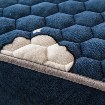 Eiropas Sabiezēt Ziemā silts cietā flaneļa aprīkots lapa matrača aizsargs segtu super mīksts king size divguļamā gulta gulta lapa