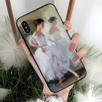 Baleta Klases Edgar Degas Tālrunis Lietā Par iPhone 13 12 Mini 11 Pro XS Max X XR 7 8 Plus