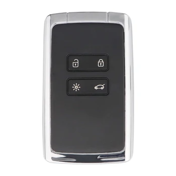 YIQIXIN 4 Pogas, Smart Tālvadības Atslēgu 433.92 Mhz Hitag AES PCF7953M 4A Čipu Auto Signalizācija Renault Megane 4 Keyless Go / Ierakstu