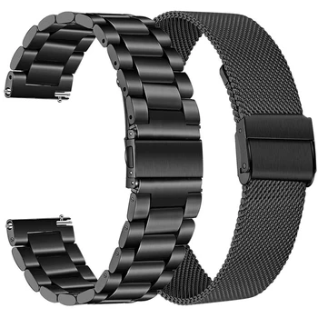 22MM Smart Skatīties Joslas DT78 L9 L13 Smartwatch Nerūsējošā Tērauda Metāla Aproce Nomainīt Siksnu Piederumi Correa Watchbands