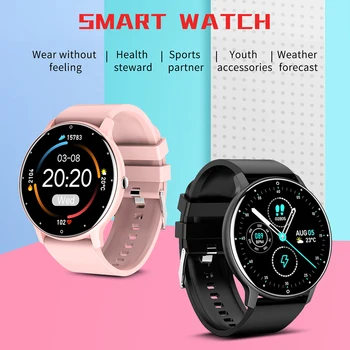 Par ZL02 Smart Skatīties Fitnesa Tracker Bluetooth skārienekrānu sirdsdarbība, Asins Spiediena Monitoru, Sporta rokas Pulkstenis