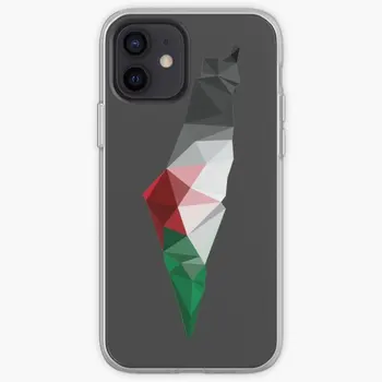 Palestīnas Poli Telefonu Gadījumā Pielāgojama iPhone 5 5S X XS XR Max 6S 6 7 8 Plus 11 12 13 Pro Max Mini TPU Mīkstu Ziedu Fotogrāfijas