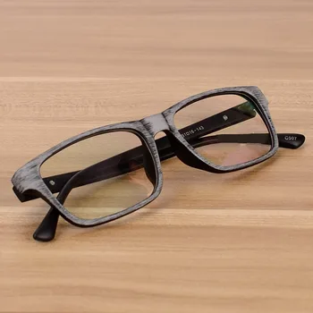 Reven Jate Briļļu Vīriešiem un Sievietēm Unisex Koka Modelis Modes Retro Optisko Briļļu Eyeglases Brilles Rāmis Vintage Briļļu