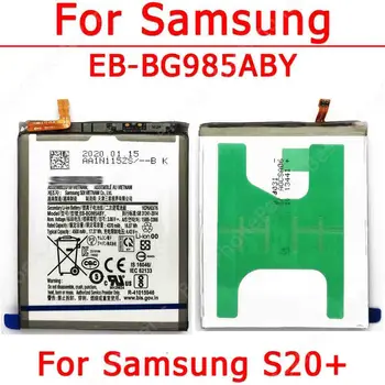 Akumulators Samsung Galaxy S20 Plus S20+ G985 G986 Akumulatora 4500 mAh Oriģinālo Rezerves EB-BG985ABY Li-ion Bateria Rezerves Daļas