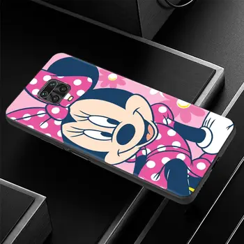 Mickey Minnie Mīlestība phone gadījumā Xiaomi Redmi Piezīme 8 9 10 Pro 9S 9T 8T 8 9 Pro Mīksta silikona vāciņu