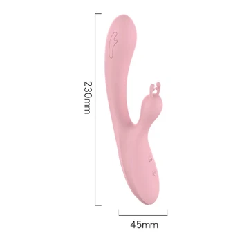 AV Burvju Nūjiņu Double Motors Raga G-Spot Vibrators Seksa Rotaļlieta Sievietēm Dildo Maksts Klitora stimulēšanai Massager Sieviešu Masturbator