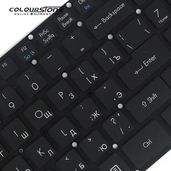 Krievu tastatūra Acer Aspire VX 15 VX5-591G VX5-793 Keyboard RU Ar Aizmugurgaismojumu Bez Rāmja
