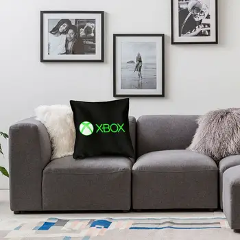 Vienkārši Xbox Dizaina Spilvena Vāka Drukāt Video Spēli Spēlētājs Mīļākais Grīdas Spilvens Segums Auto Modes Spilvendrāna Mājas Dekoratīvajiem