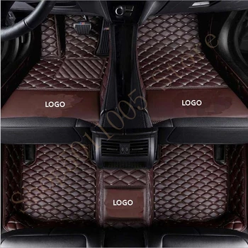 Automašīnas Grīdas Paklāji Jeep Wrangler JL 4 durvju 2018 2019 2020 2021 Pasūtījuma kāju Spilventiņi, Pledi automobiļu 3D paklāju segumu Auto Stils