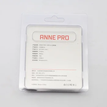 ANNE PRO 2 Mehānisko Tastatūru Bluetooth Adapteri USA 4.0 atbalsts Win8 Win10 CSR8510 3M/BPS