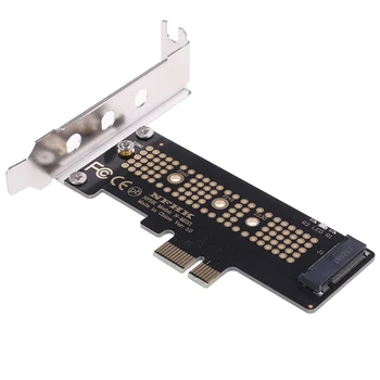 NVMe PCIe M. 2 NGFF SSD diska PCIe X1 Adapteris Karte PCIe X1 M. 2 Kartes Ar Balsteni