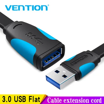 Intervences USB2.0 3.0 pagarinātāja Vads Sieviešu un Vīriešu Extender Cable USB3.0 Kabeļu Pagarināts par portatīvo DATORU USB pagarinātāja Vads 0,5 M 3M