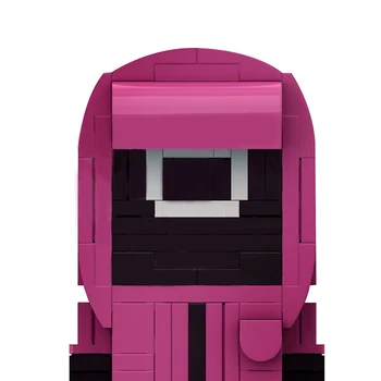 Kalmāri Spēli Micro Bloka Modelis Kalmārs Spēlē Apkārtējo Mazo Bloku Līmēšana Rotaļlietas Statuetes Bērnu Izglītības Dāvanu
