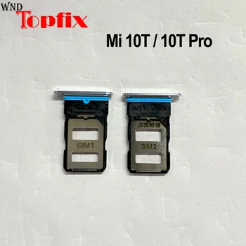 Par Xiaomi Mi 10T Pro SIM Kartes Turētāju, Renes Kartes ligzda Turētāja Slotu Adapteri, Mi 10t SIM Crad Renes Mi10T Cato