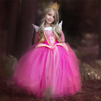 Bērnu Fantāzija Bērniem Ziemassvētku Cosplay party Kostīms, Princešu Kleitas Meitenēm Halloween Kostīms Bērniem Puse Kleita