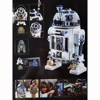 2314pcs Robotu, Space Star Wars R2d2 Bb8 Modeļa R2-d2 Skaitļi Celtniecības Bloks, Ķieģeļi Rotaļlietu, Mazulis Vai Draugu Dzimšanas dienas Dāvanu KASTE NR.