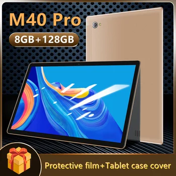Tablet PC M40 Pro PLANŠETDATORU AR PILDSPALVU 10 core MTK Helio P60 tabletes Android 10.0 8 gb RAM un 256 gb ROM, android planšetdatoru 10.0 collas