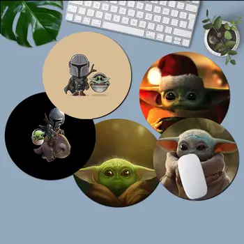 Jaunu Disney Star Wars Master Bērnu Yoda Izturīga Gumijas Peli Mat Pad Anti-Slip Portatīvo DATORU Pelēm Pad Paklājiņš spēļu peles paliktnis