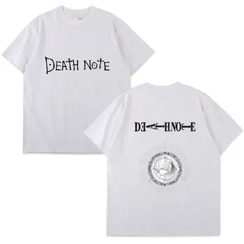 Death Note Kakegurui Gintama T-Krekls Karikatūra, Smieklīgs Raksts, Druka T Kreklu Apdruka Vīriešu Sieviešu Ielā Zaudēt Gadījuma Īsām Piedurknēm Tees Vīrietis
