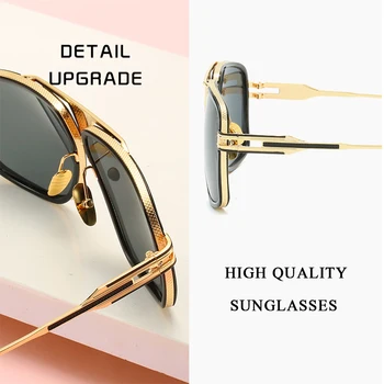 2022 Laukumā Saulesbrilles Vīriešiem Uv400 Luksusa Brilles Oculos De Sol Masculino Occhiali Da Vienīgais Uomo Modes Luxe Zonnebril Heren