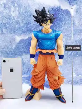 Anime Dragon Ball Z Super Ultra Instinkts Goku Migatte Nav Gokui Taustiņu Egoisms Attēls Modelis Kolekcijas Rotaļlietas