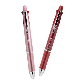 1GB IZMĒĢINĀJUMA Daudzfunkcionāls Tintes Pildspalvu BKHDF-1SR Lodīšu Pildspalvu 4 Krāsas +0.5 Mehāniskā Zīmuļa Studentu Rakstot Kancelejas preces