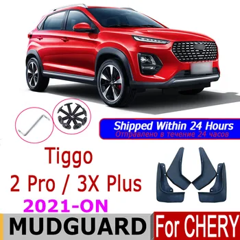 Auto Spārna, Par Chery Tiggo 2 Pro Ir 2021. Chery Tiggo 3X Plus Ir 2021.-Par Mudguard Dubļu Aizsargs Splash Atloks Dubļusargi Piederumi