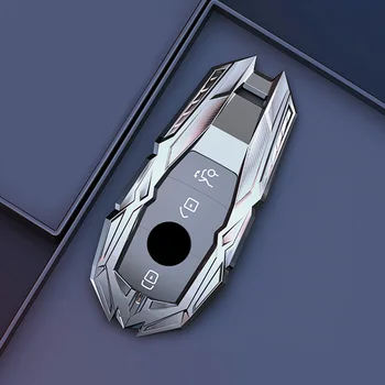 3 Pogas Sakausējuma Tālvadības Atslēgu Fob, Automašīnu Atslēgu, Lietu Vāku Korpusa Soma Mercedes Benz A-Klases W176 W177 A160 A180 A200 A45 Auto Stils