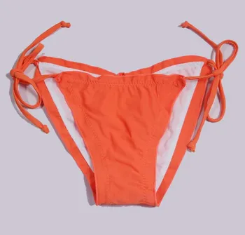 TDFunlive Sieviešu Peldkostīmi Bikini Dibeni Loku Brazīlijas Bezkaunīgs Apakšā Peldkostīmu Biquini Bikini 5 Krāsu