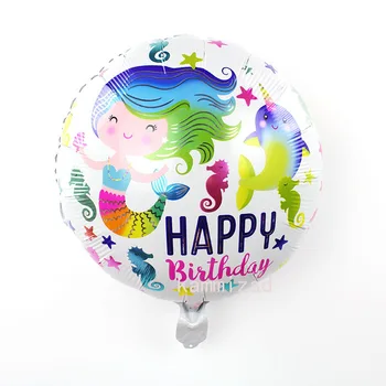 Mazā Nāriņa Puse milzu hēlija gāzi, folija baloni, daudz Okeāna Tēma rozā liels gaisa baloni kristību dekori bērnu dušas meitenes